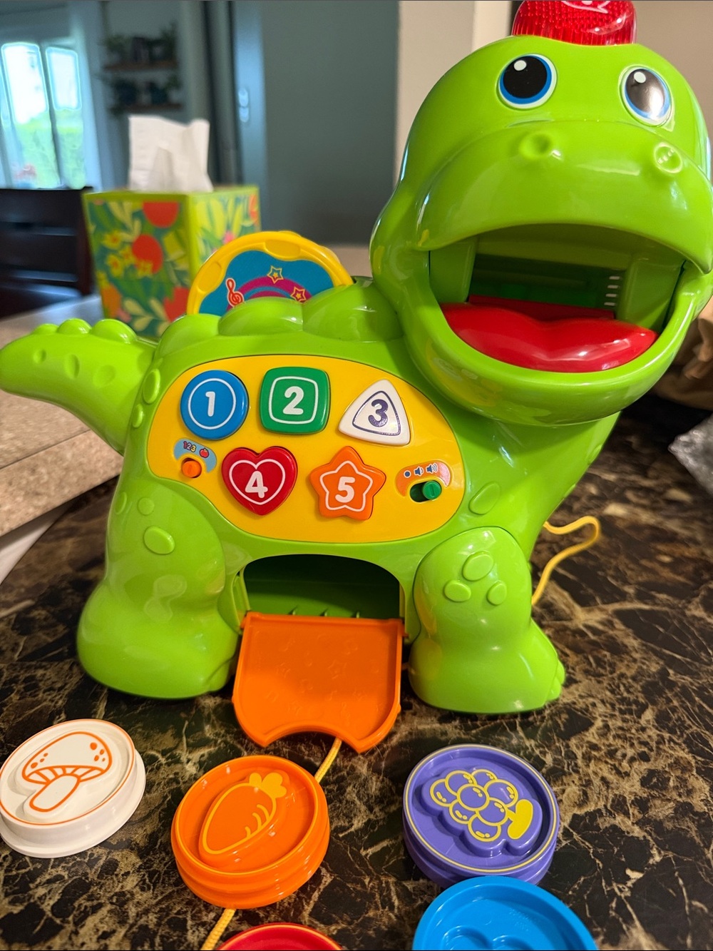 VTech Chomp & Count Dino with Accessories, Baby and Toddler Toys